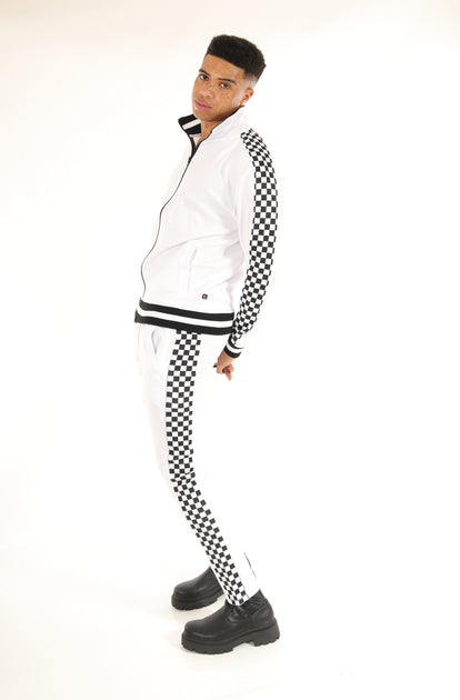 F11854-Checker Track Jacket -WHITE – Screenshotbrand