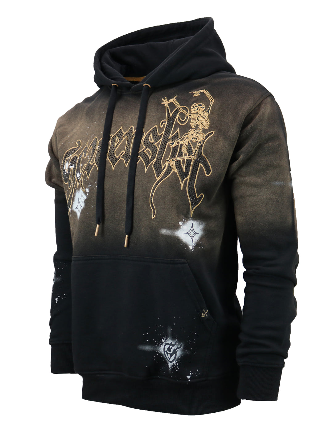 WASHED FLEECE HOODIE-H11521 (WASHED BLACK) – Screenshotbrand