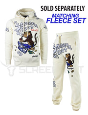 SCREENSHOT FLEECE PANTS-P1171 (ANTIQUE CREAM)