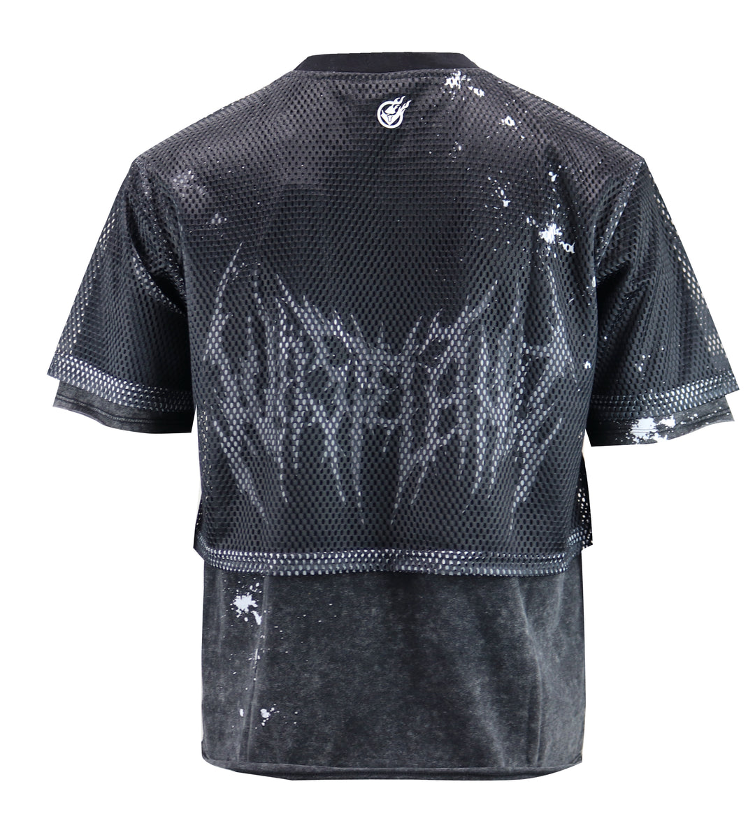 BIG HOLE MESH LAYERED JERSEY TOP - S11612 (BLACK) – Screenshotbrand