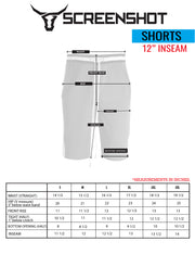 S91701-FASHION TRACK SHORTS (RED)
