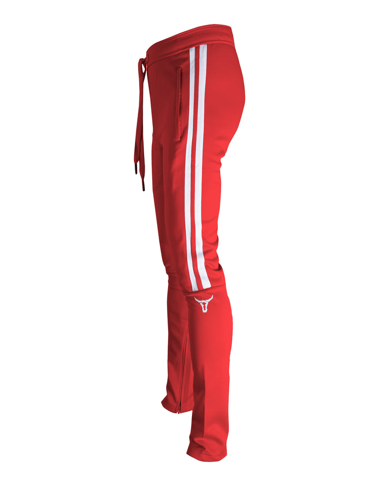 P11008-BASIC TRACK PANTS (RED)