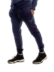 P11950-ATHLETIC F.TERRY SWEAT PANTS (NAVY)
