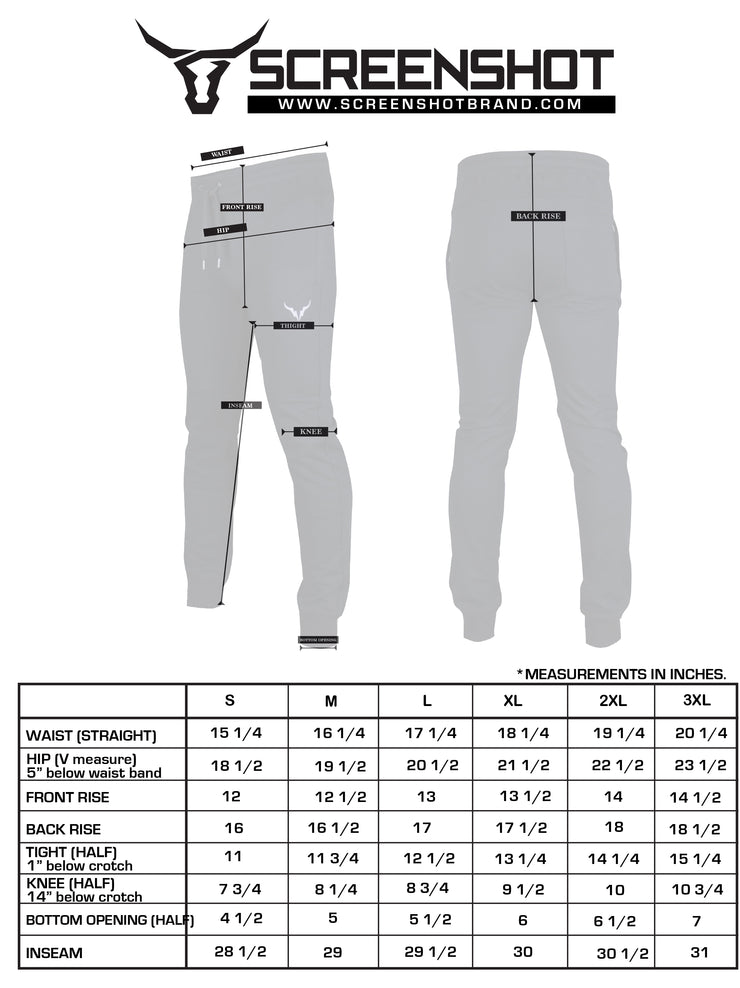 SCREENSHOT CARTOON FLEECE SWEAT PANTS-P11068 (H.GREY)