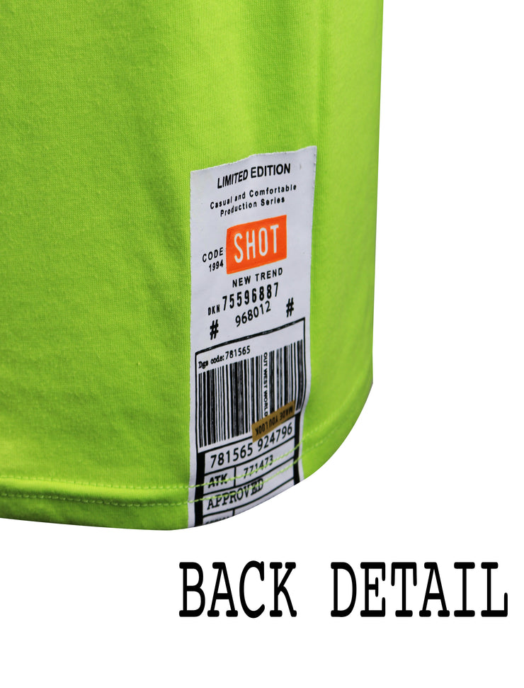 S11008-APPROVED BY SCREENSHOT T-SHIRTS (NEON YELLOW)