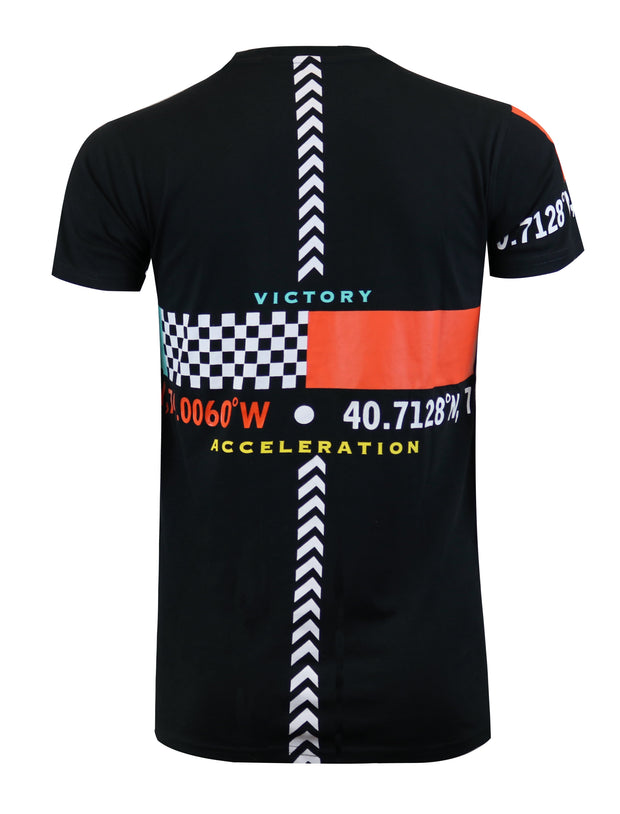 COLOR POINT RACING TEE-S11033 (BLACK)