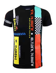 COLOR POINT RACING TEE-S11033 (BLACK)