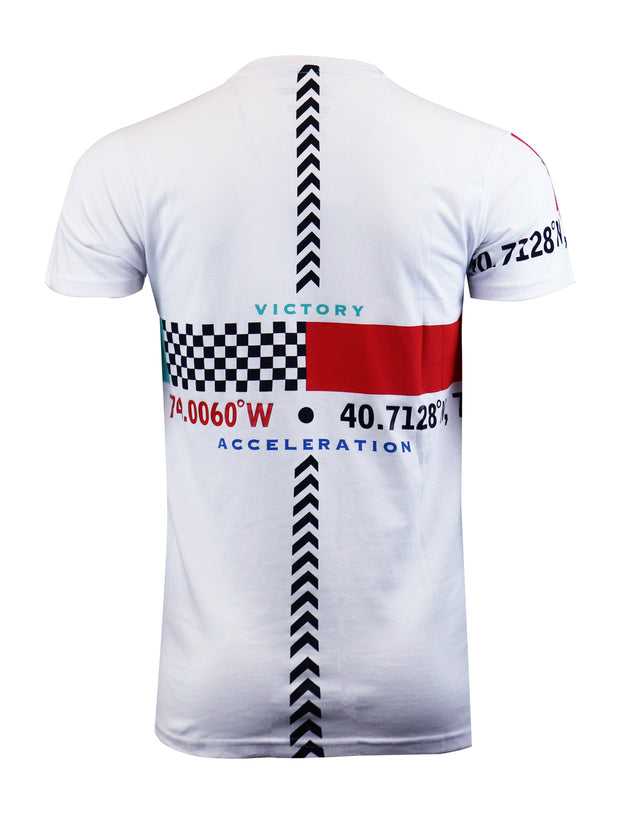 COLOR POINT RACING TEE-S11033 (WHITE)