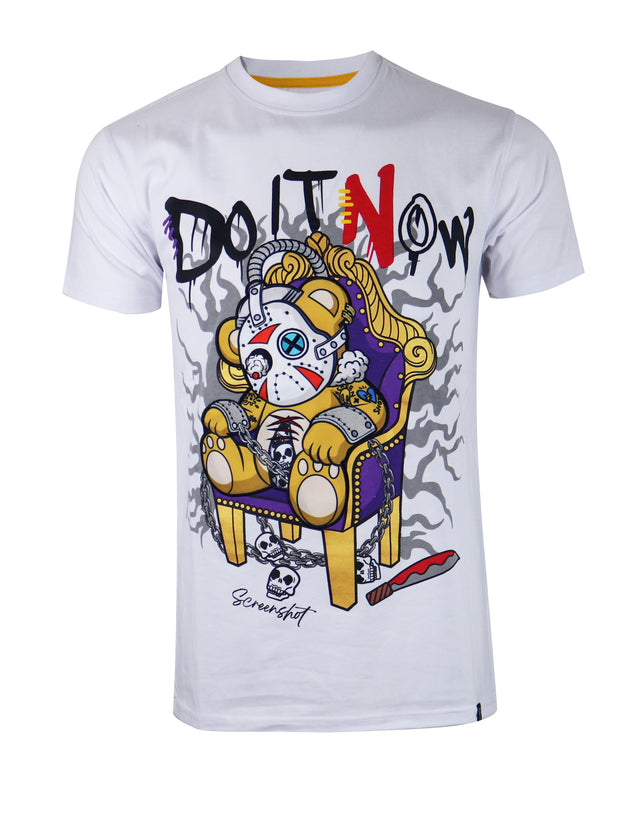 DO IT NOW GRAPHIC TEE-S11207 (WHITE)