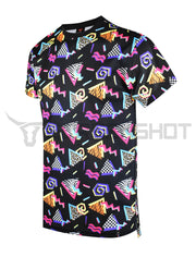 S11904-80'S Allover printed T-shirts
