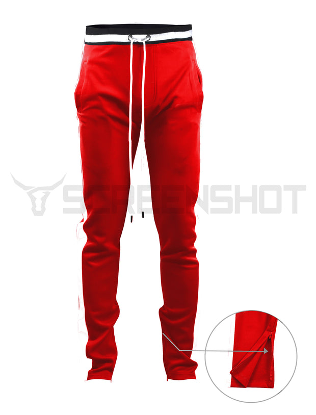 S41700-Slim Track Pants (RED)