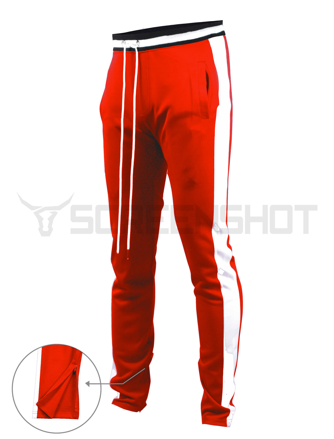 S41700 Slim Track Pants RED Screenshotbrand