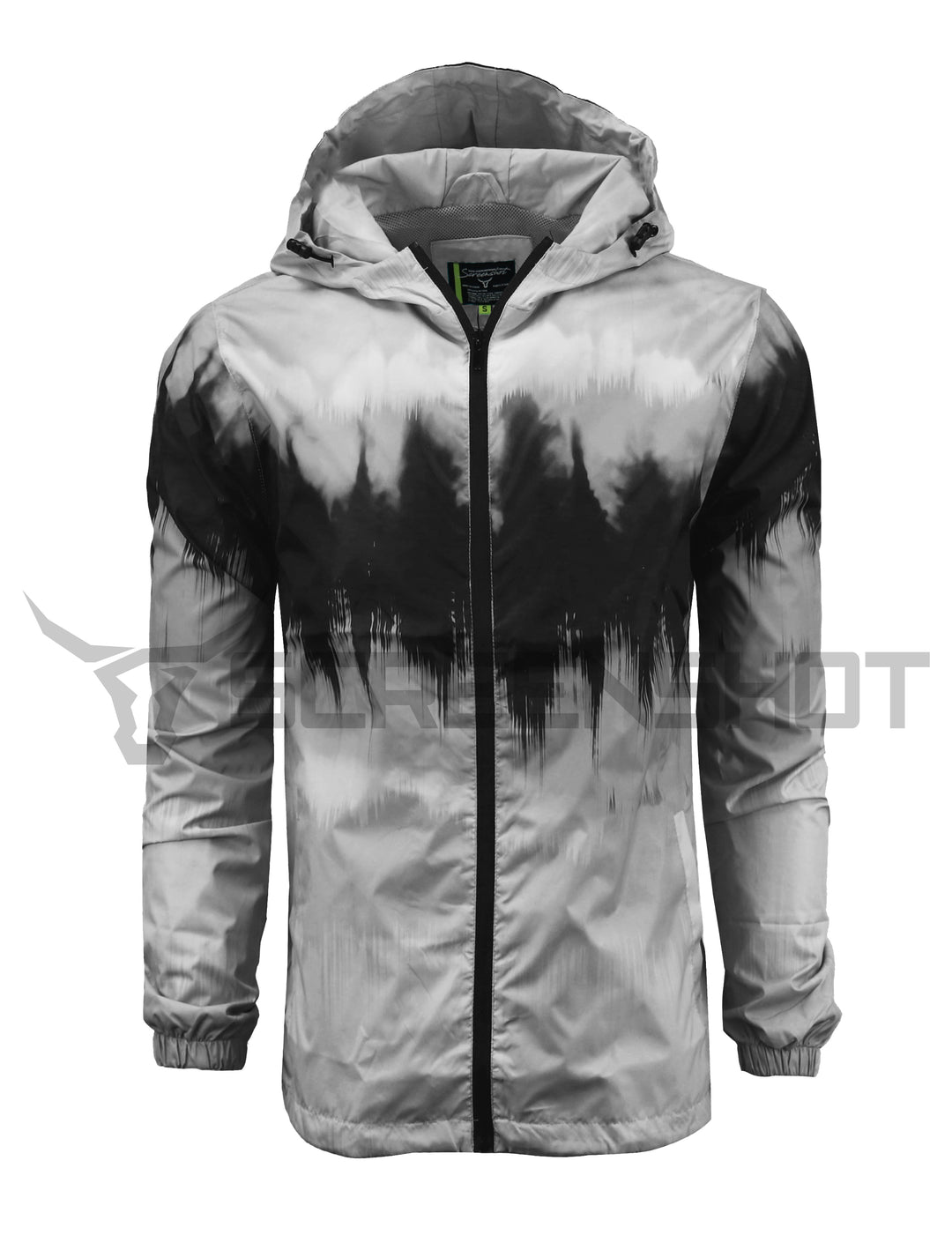 S51006-TIE DYE WINDBREAKER JACKET (GREY) – Screenshotbrand
