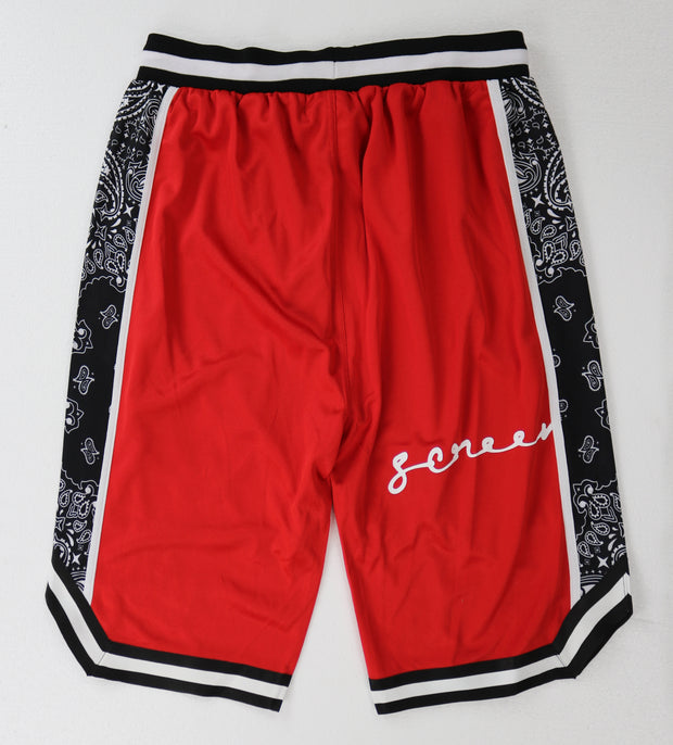 MESH SHORTS - SS1122 (RED)